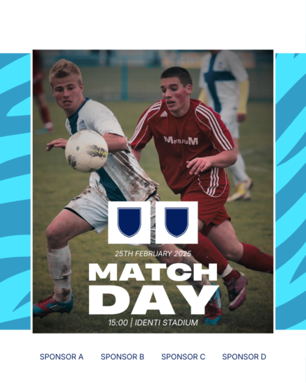 template canva MATCHDAY-1