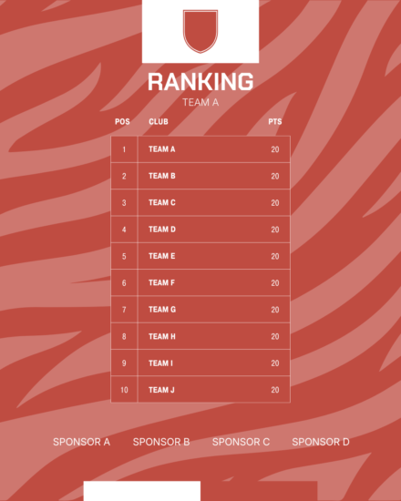 template canva RANKING
